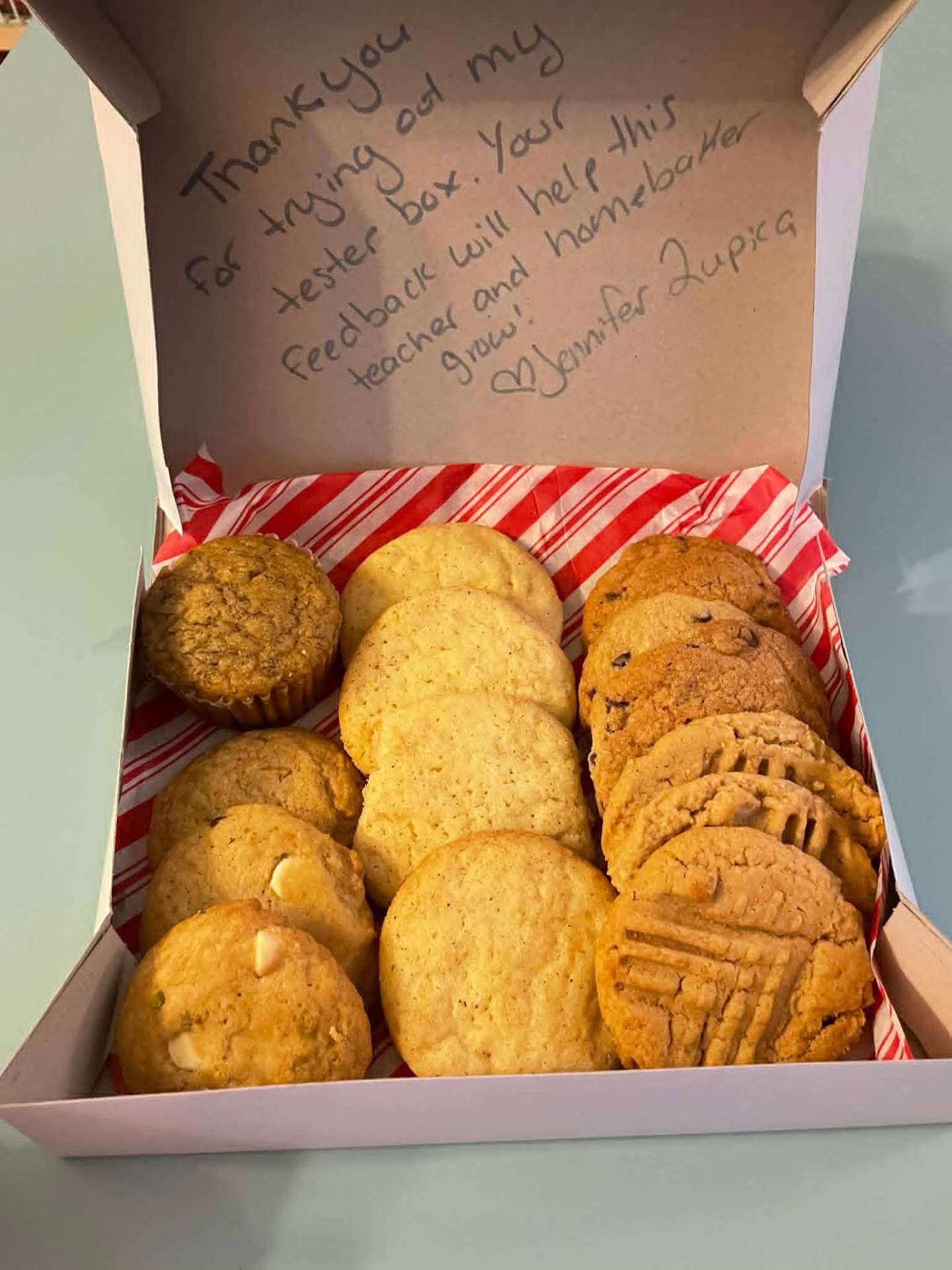 Assorted homemade cookies and treats from Lupica's Sweet Treats